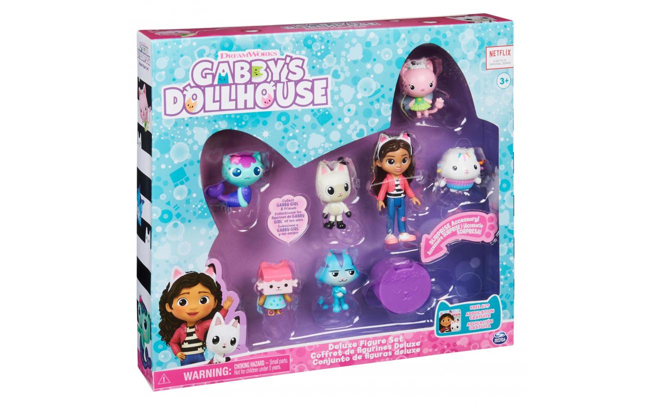 Gabby's Poppenhuis Geschenkdoos met 7 speelfiguren