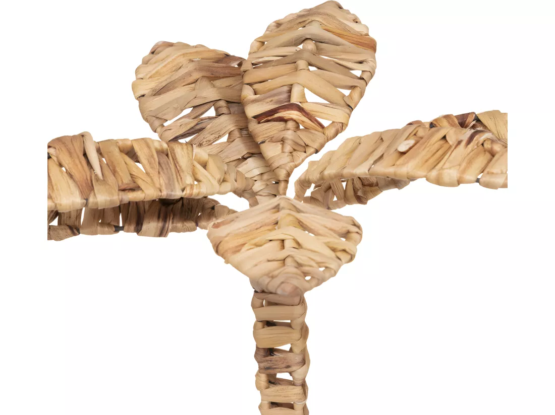 Objet déco Palmier en osier H 42 cm