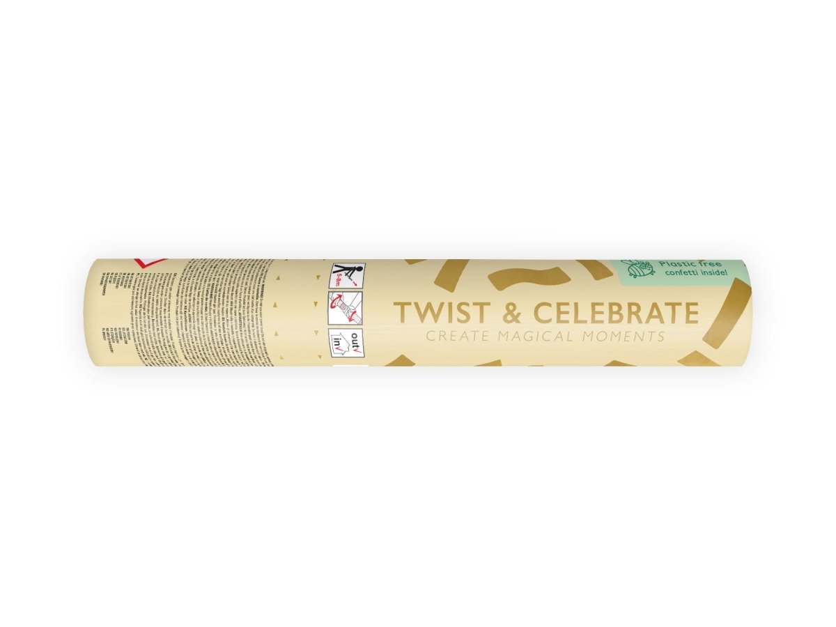 Gouden Confetti Kanon 20cm