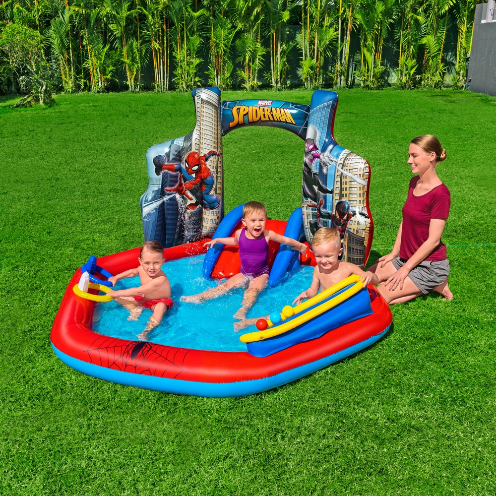 Spider-Man aufblasbares Pool-Spielzentrum