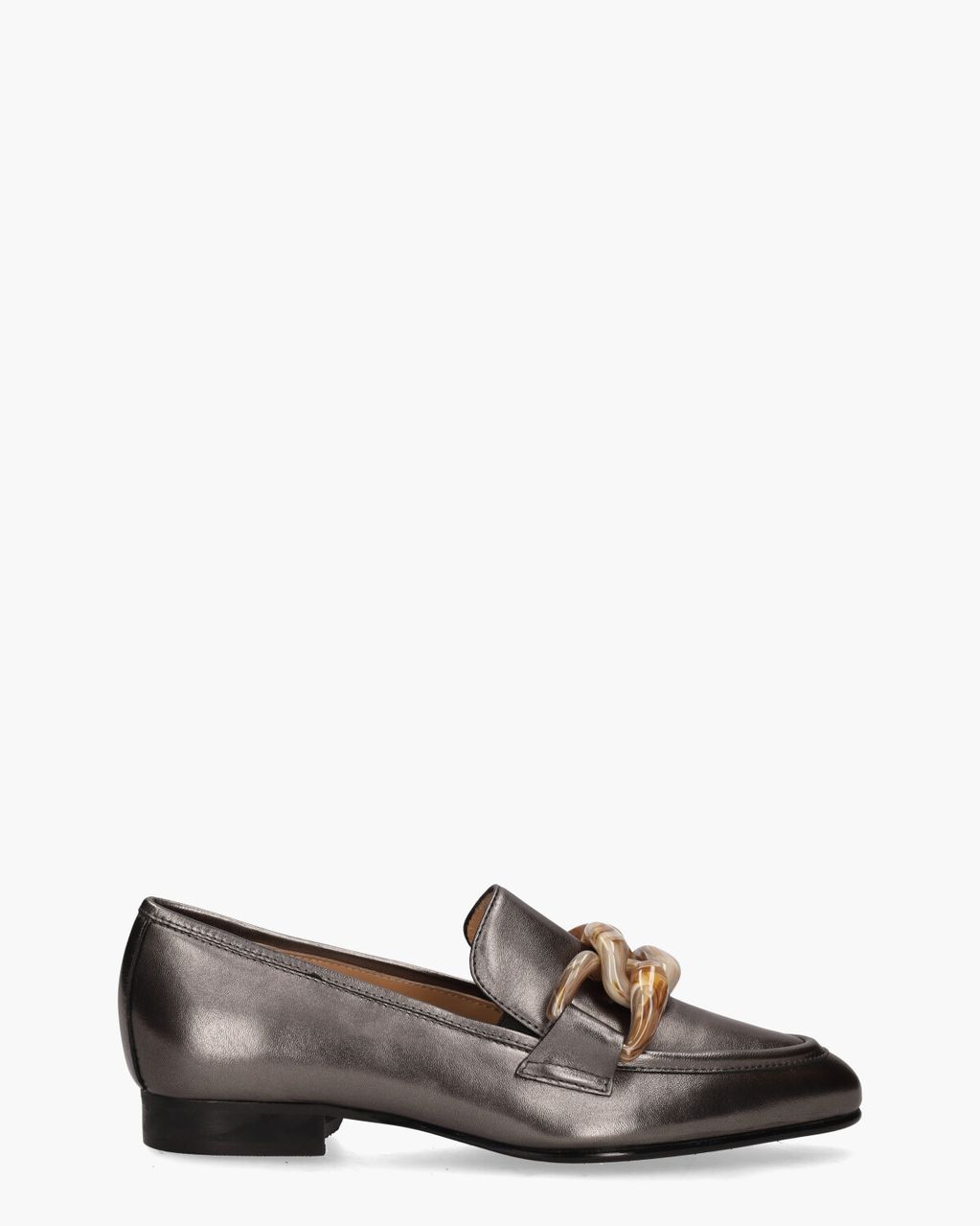 Nalini 21I095A Zilvergrijs Damesloafers