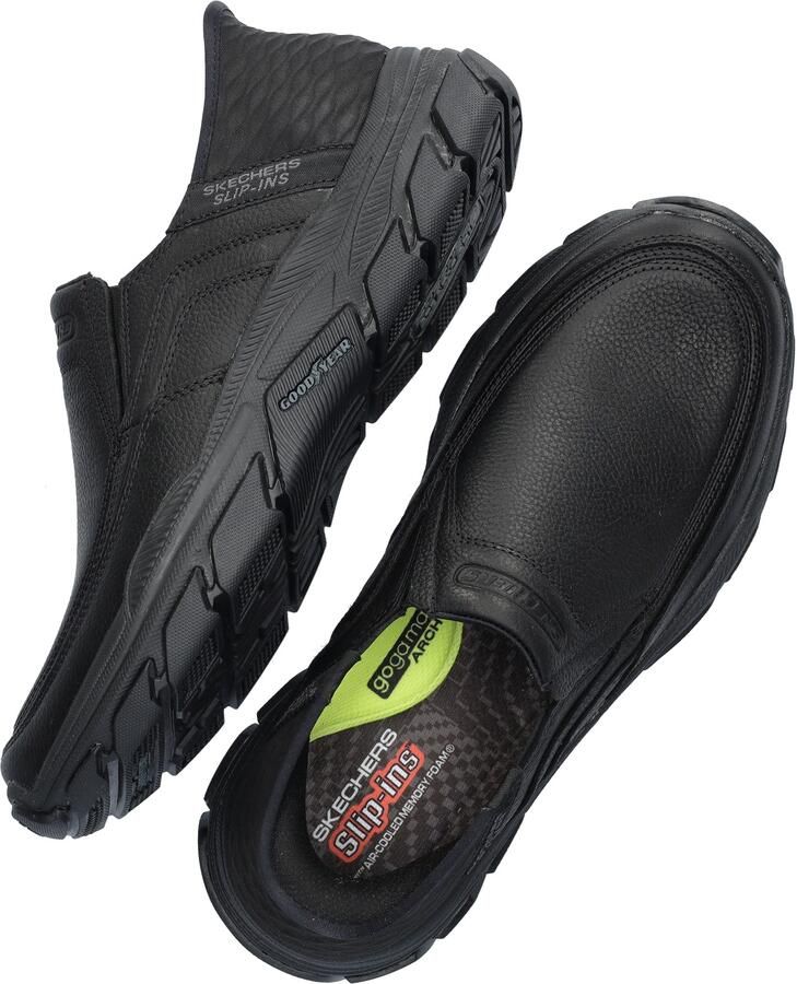 Skechers Hands Free Slip-ins RF Respected Instappers Heren Zwart