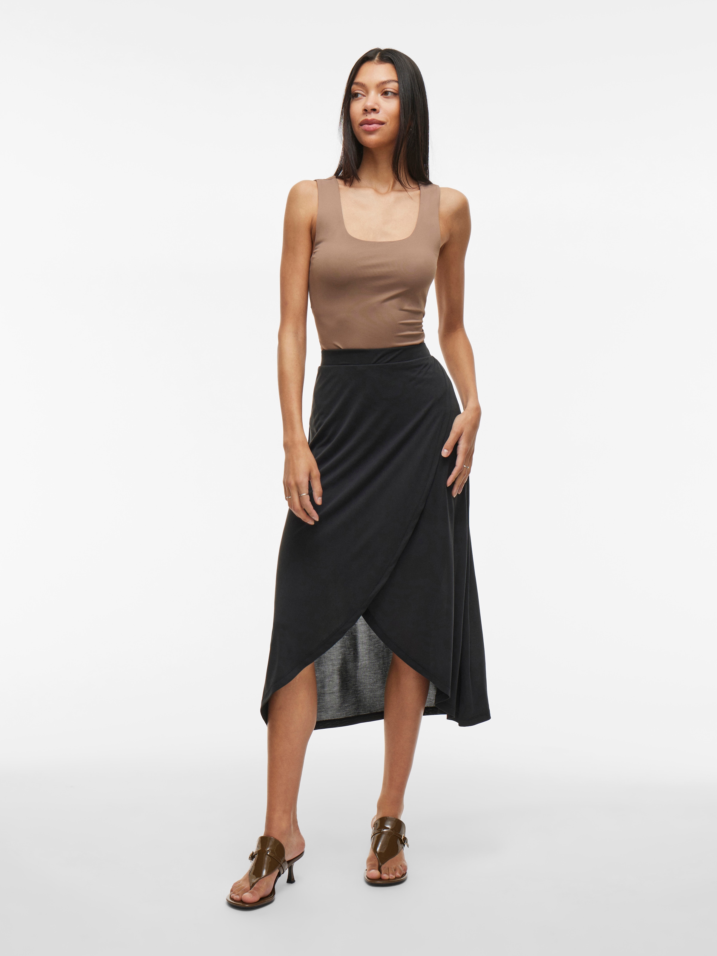 Vila Wickelrock »VIMODALA HW WRAP SKIRT - NOOS«