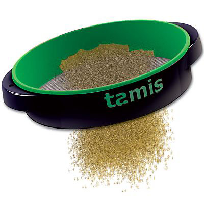 Tamis en plastique à poignée Ocai vert n°10 pour terre et terreau