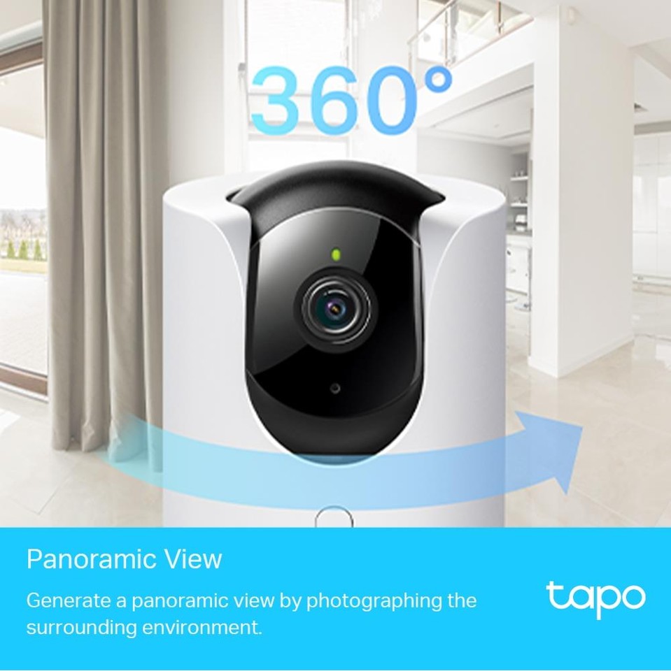 TP-Link - Tapo Pan/Tilt AI Home Security Wi-Fi Camera /Tapo C225