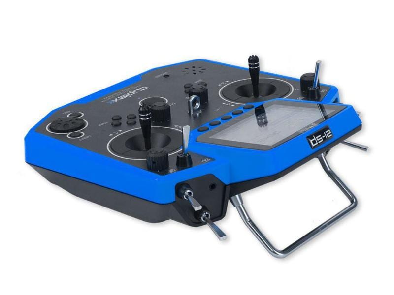 Jeti Fernsteuerung DS-12 Blau Duplex EX Handlicher Sender mit Kunststoffgehäuse in Multimode Ausführung