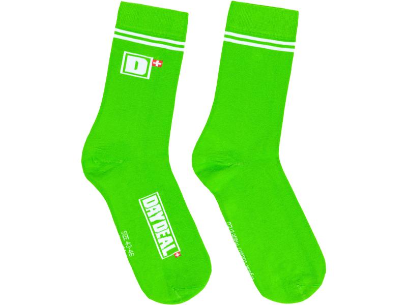 DayDeal.ch DayDeal Collection Grösse 43- 46, Grün Socken im DayDeal-Design