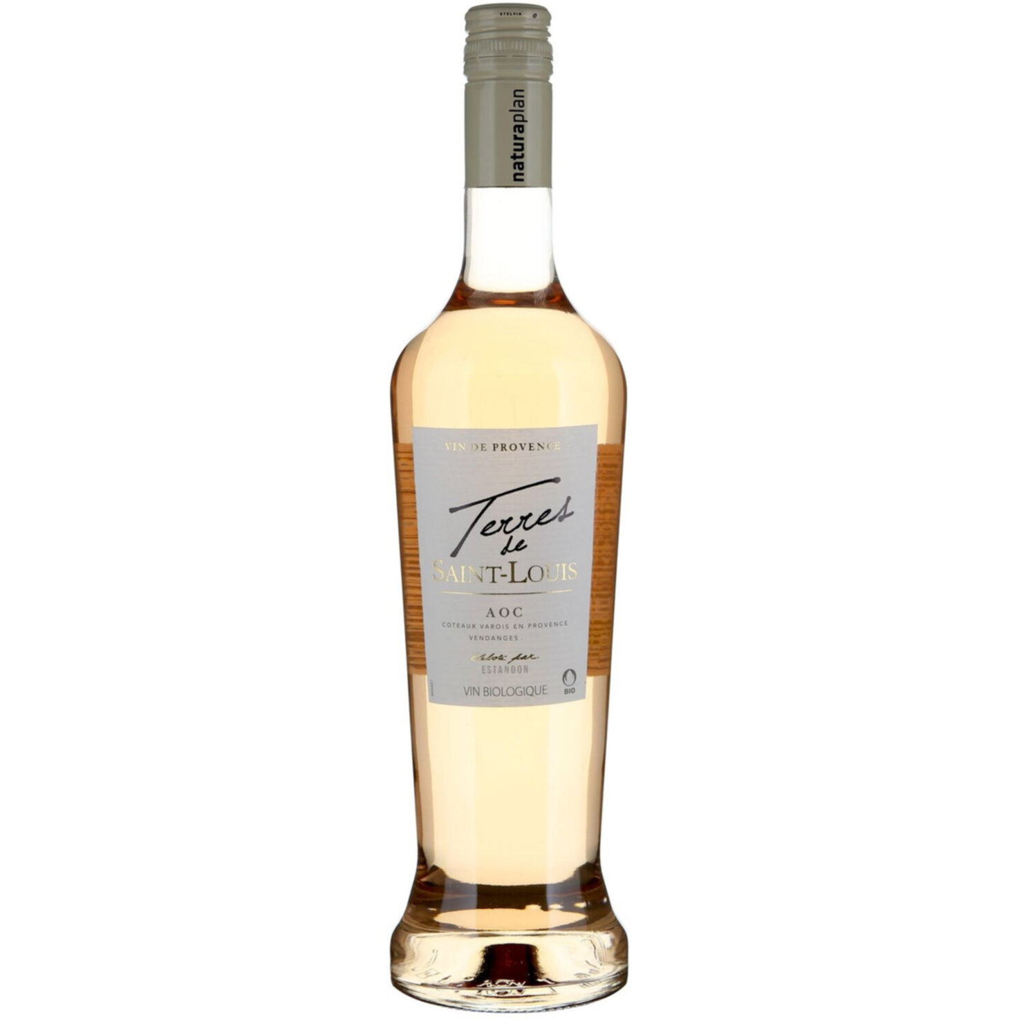 Naturaplan Bio-Coteaux Varois AOC Rosé Les Terres Saint Louis Estandon -75cl