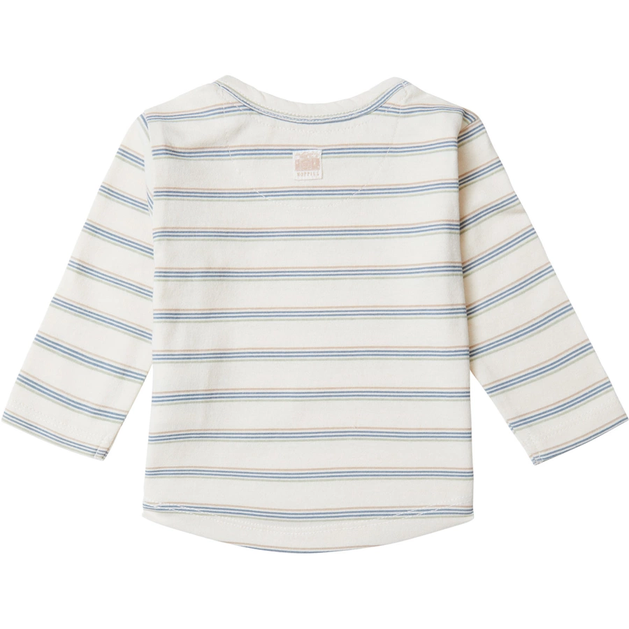 Noppies Langarmshirt Beckett Whitecap Gray