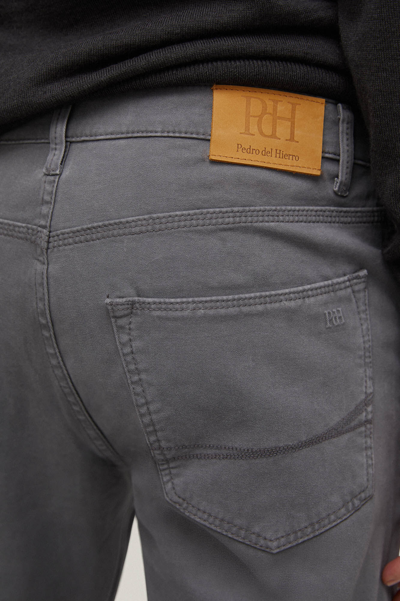Calça jeans Premium Flex Slim - Cinza