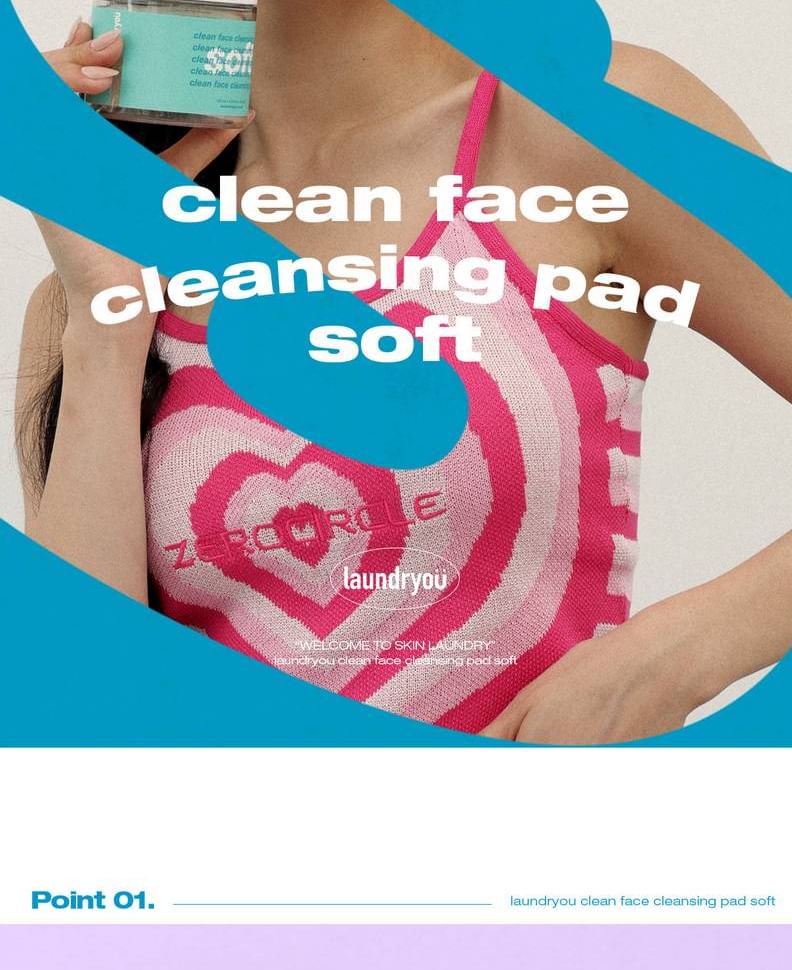 laundryou - Clean Face Cleansing Pad Soft