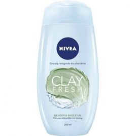 Nivea Clay fresh gember en basilicum douchecreme