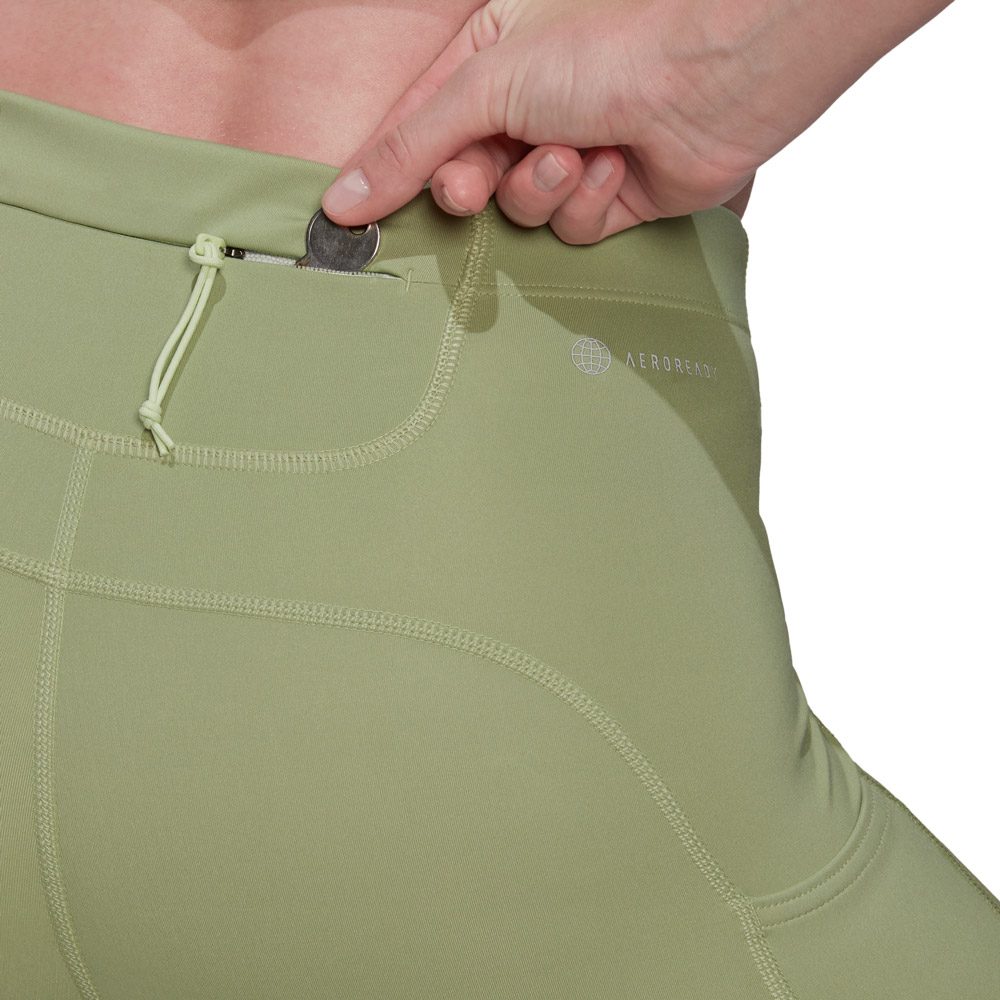 adidas FastImpact Running 7/8-Tights Damen magic lime