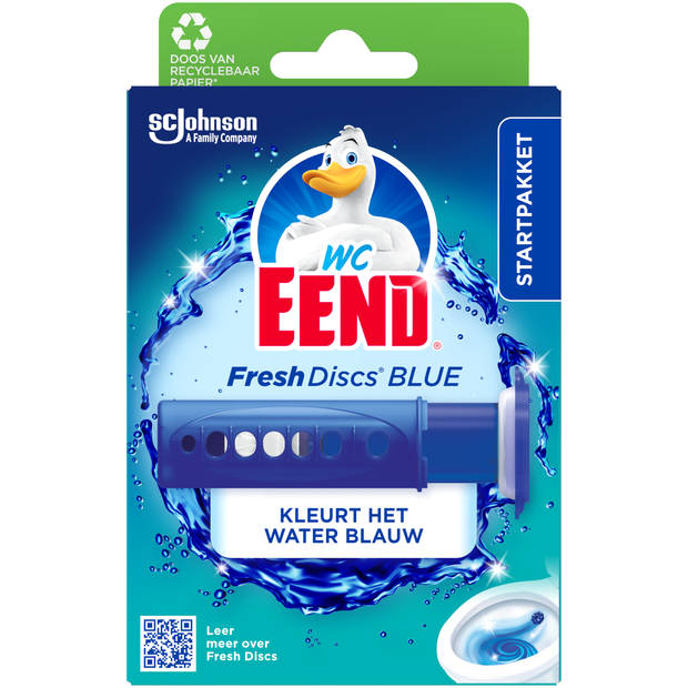 WC-Eend Fresh Discs Houder Colouring Blu