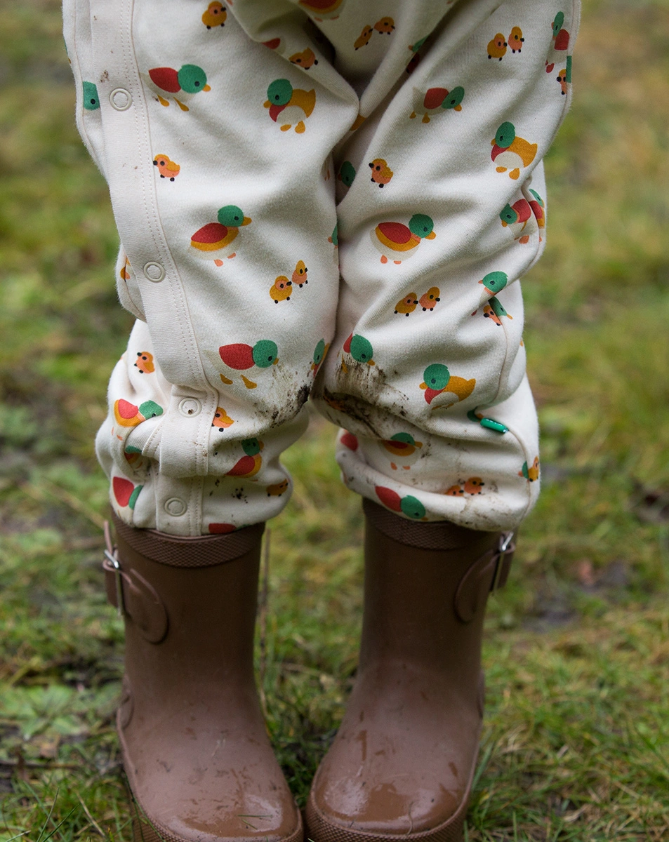 Kapuzen-Overall WEATHER FOR DUCKS in weiß