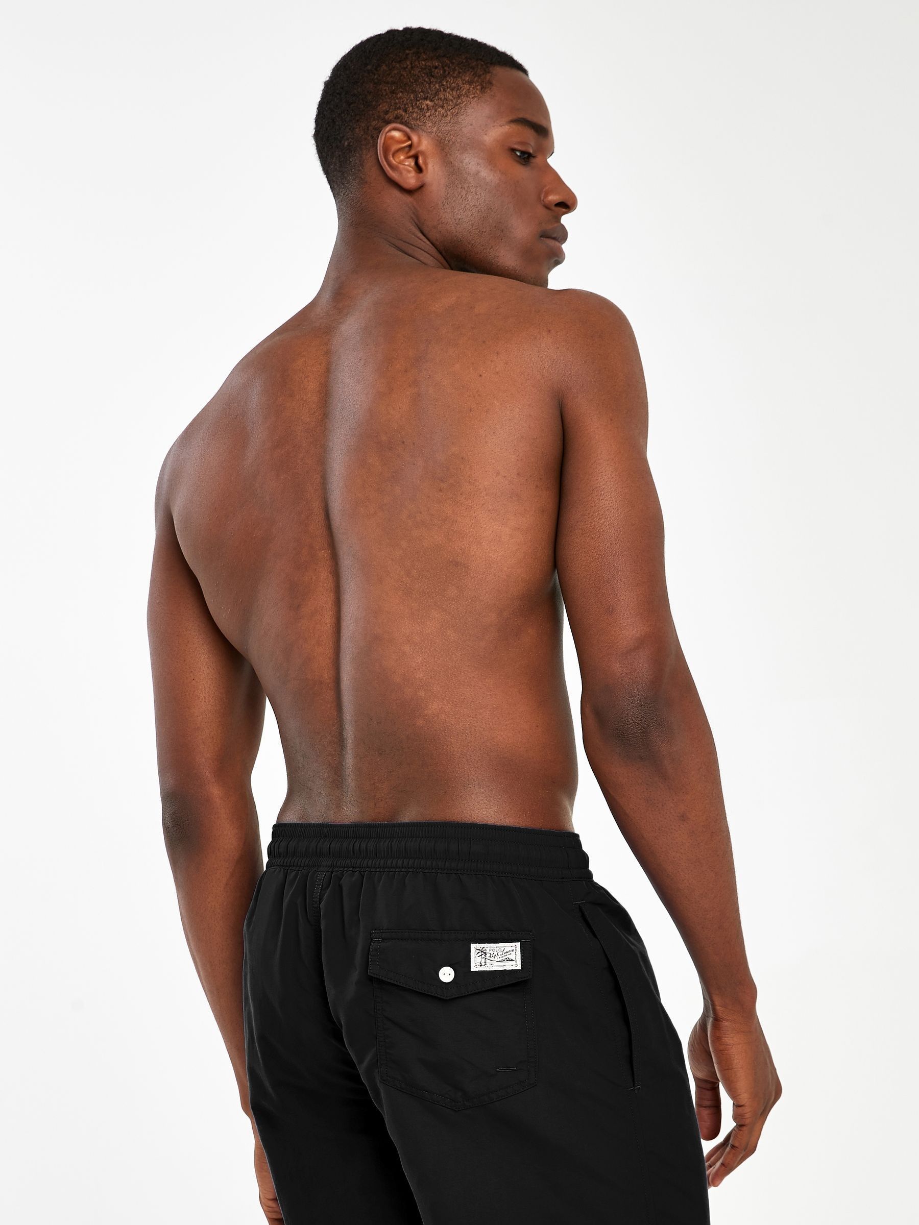 Zwart - Polo Ralph Lauren Traveller zwemshort