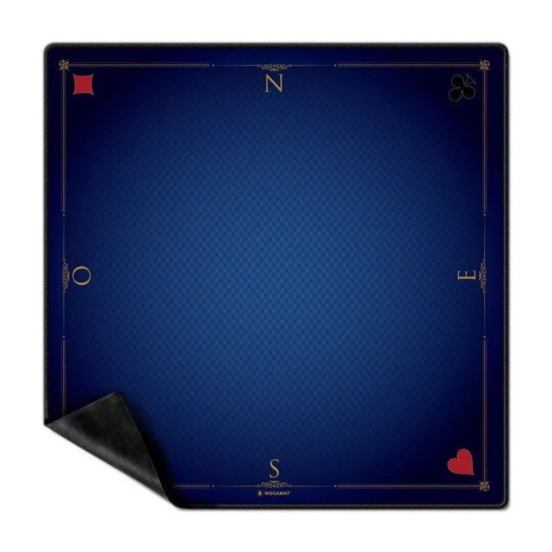 Tapis prestige bleu 60x60