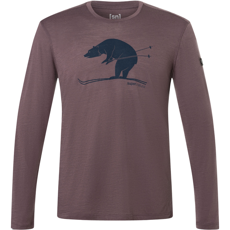 Super.Natural Herren Ski Karl Longsleeve