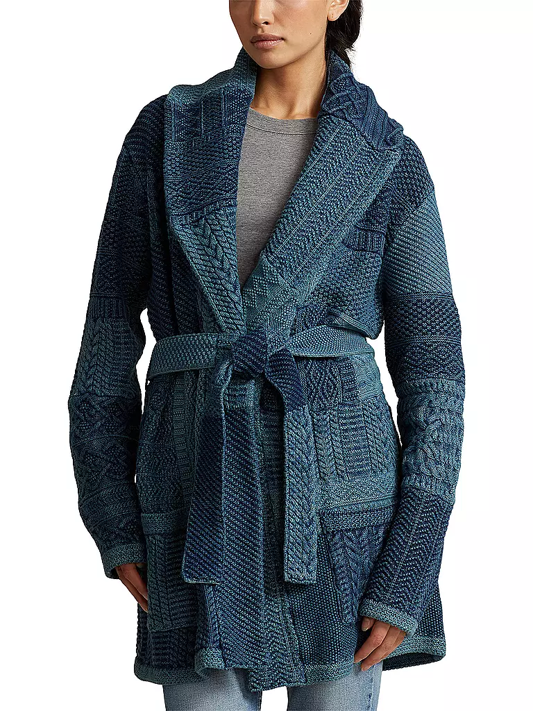 POLO RALPH LAUREN Strickjacke dunkelblau