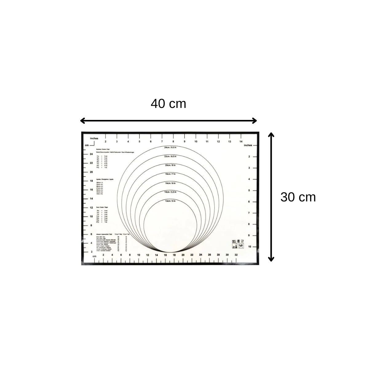 Tapis de cuisson en silicone Smart Pastry Zenker
