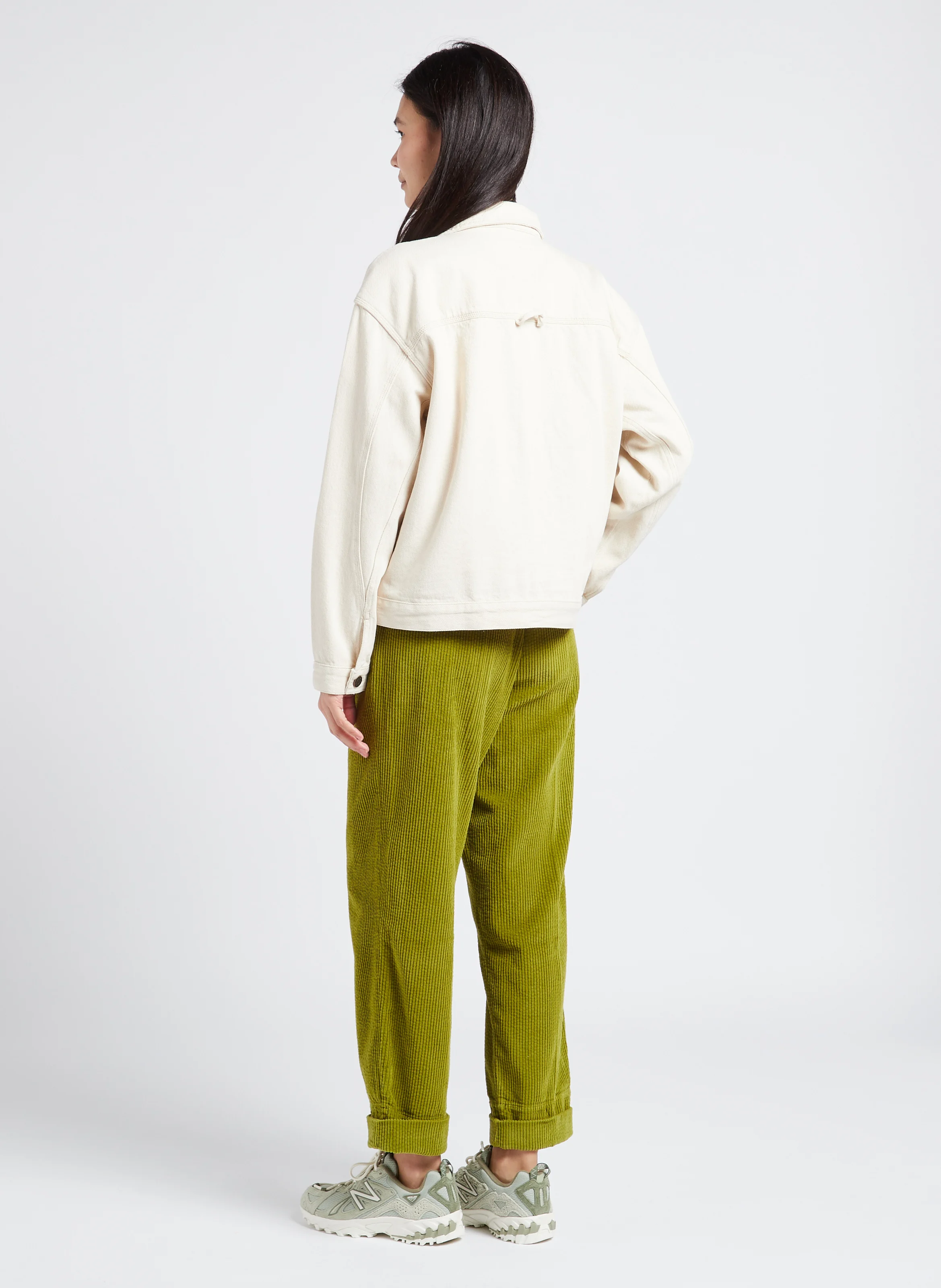 BOBYPARK - Tee-shirt ample col rond en coton bio | Beige
