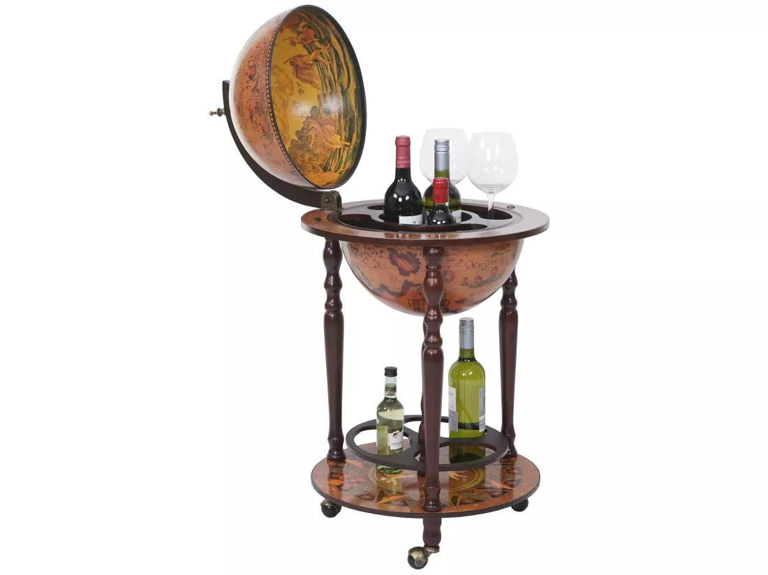 Bar de salon Globe MCW-T874 roulant