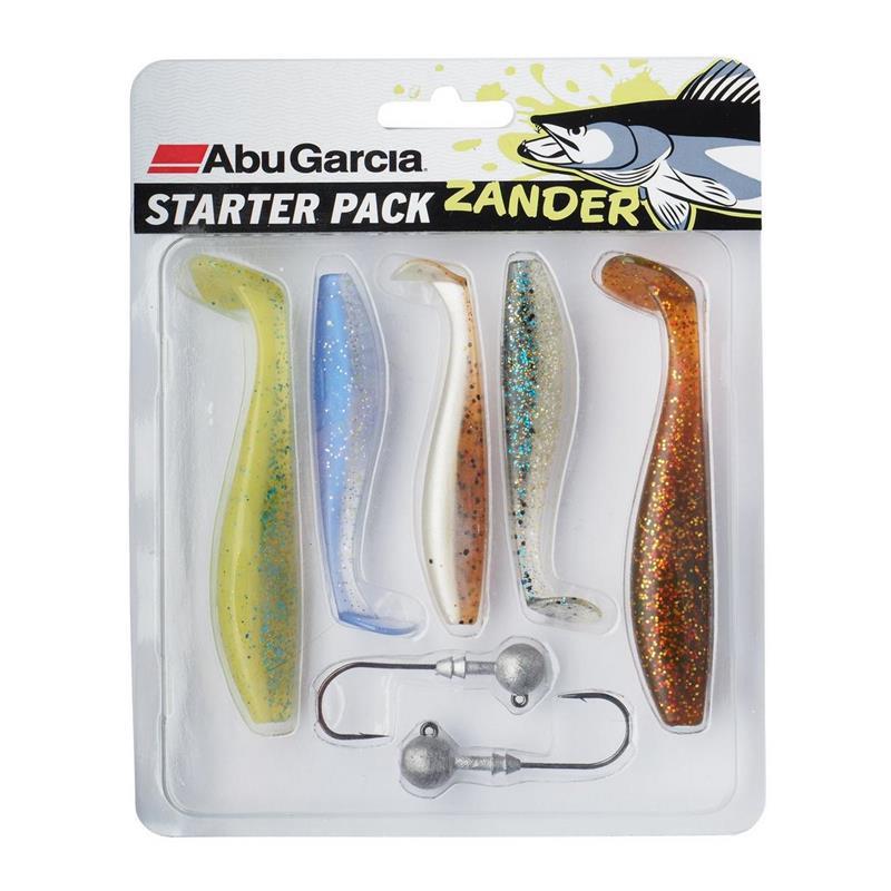 Kit Leurres Souples Armés Abu Garcia Starterpack Zander