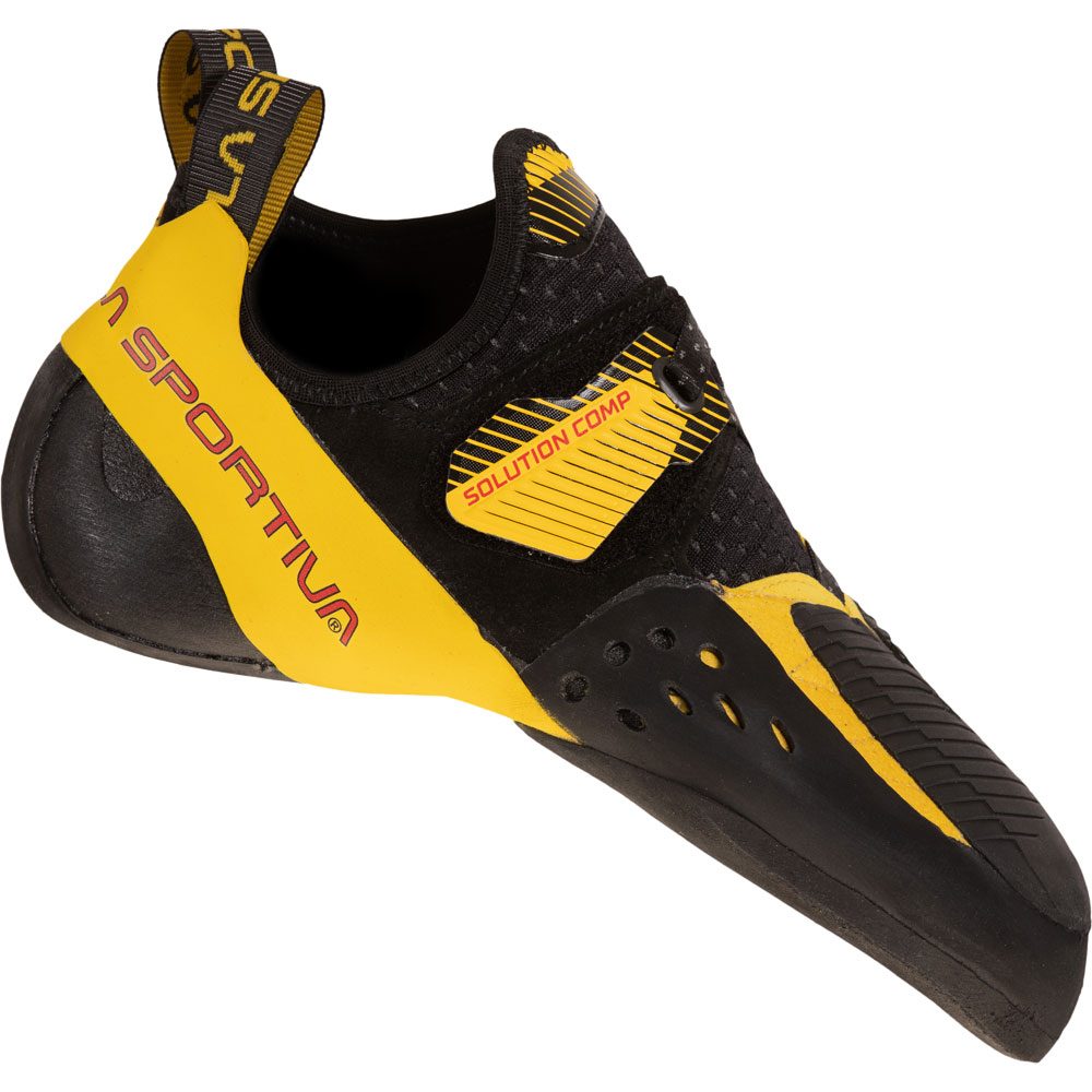 La Sportiva Solution Comp Kletterschuhe Herren schwarz