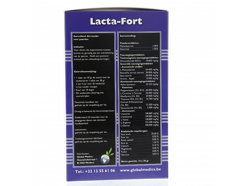 Lacta Fort Global Medics 10 x 30 gram