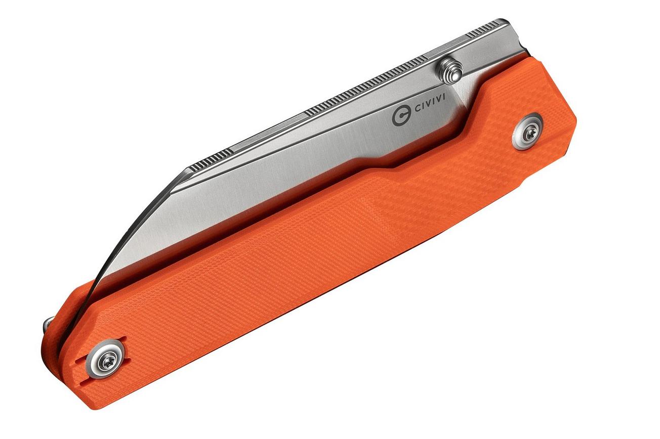 Civivi Hid C23008-4 Satin 14C28N, Orange G10, zakmes, Ostap Hel design