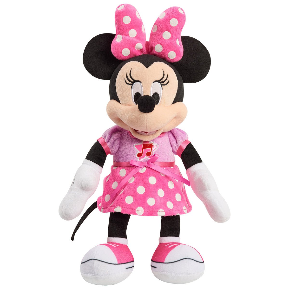 Peluche Minnie 30 cm Sonore et Lumineuse