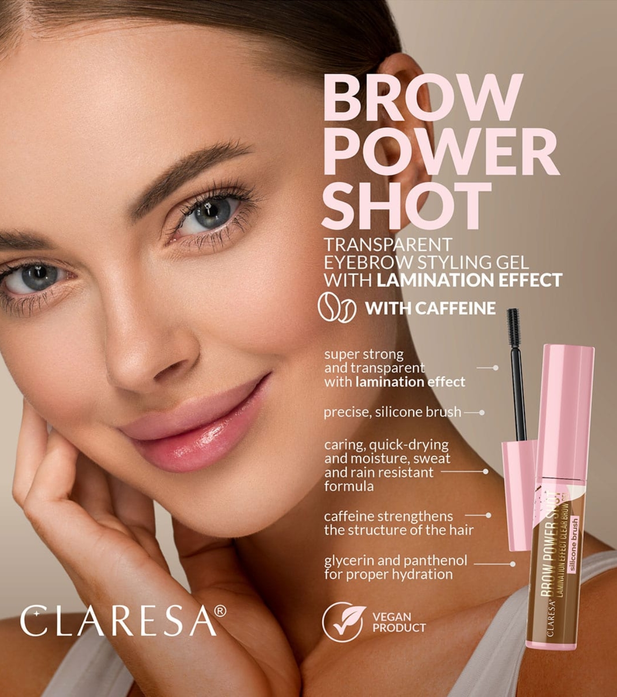 Claresa - Gel para Sobrancelhas Brow Powder Shot