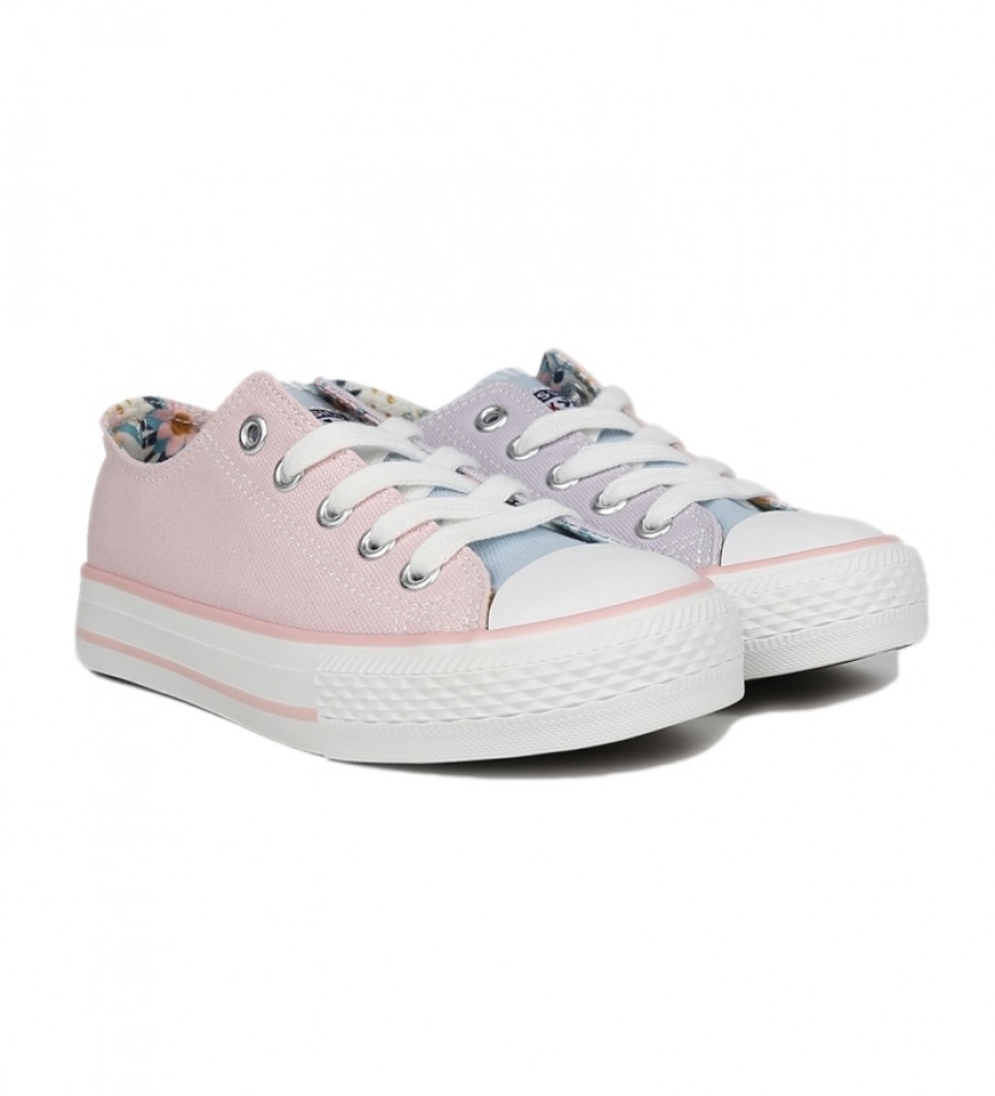 Tênis infantil Chika10 City, tamanho 22, rosa.