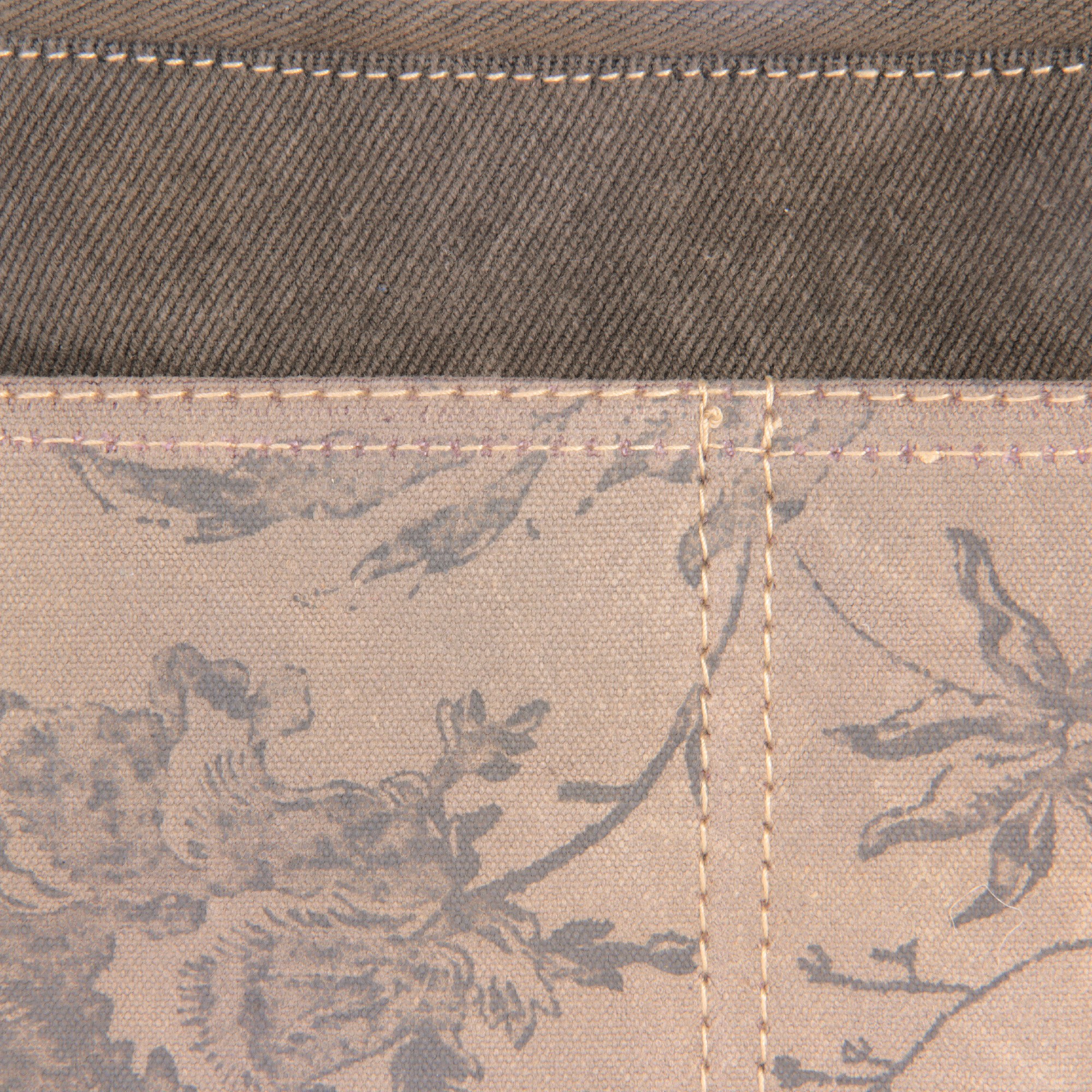 Etui 'Flora', grau-beige, B 25 cm, H 17 cm günstig bestellen