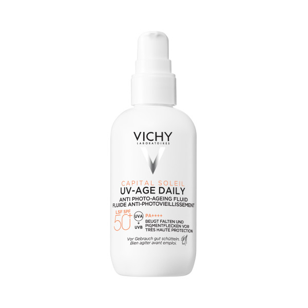 Vichy Capital Soleil UV Age daily<br>80 ml, Flasche, LSF50+