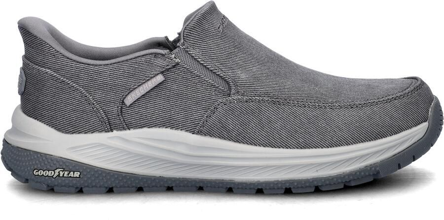 Skechers Hands Free Slip-Ins Meroe heren mocassin Grijs
