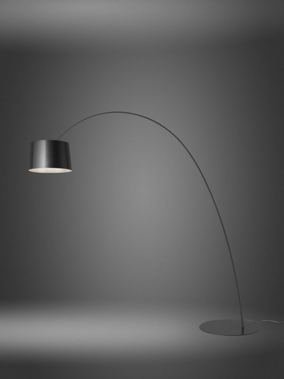 Foscarini Twiggy Elle booglamp LED zwart