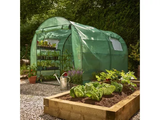 Serre de jardin tunnel Premium