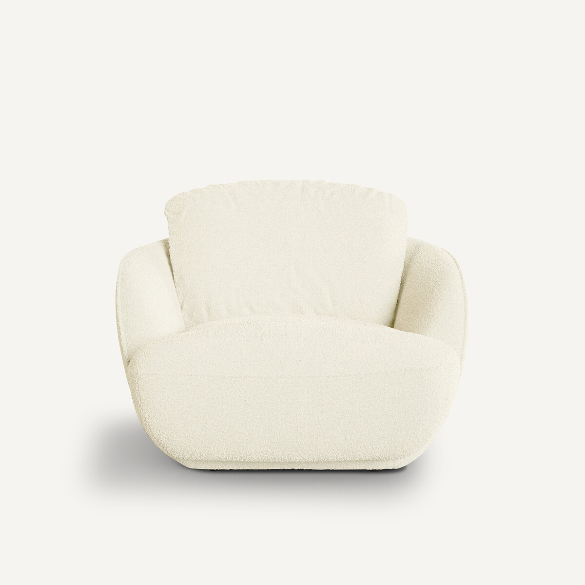 AM.PM<br>Poltrona redonda XL em tecido com laços, Alpine