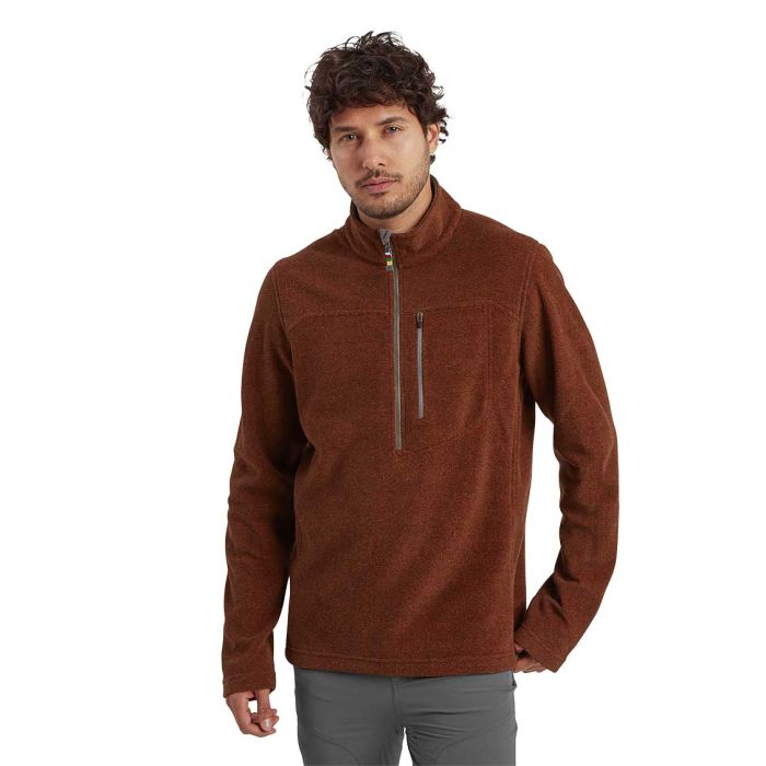 Rolpa Eco Zip Tee Men fleece
