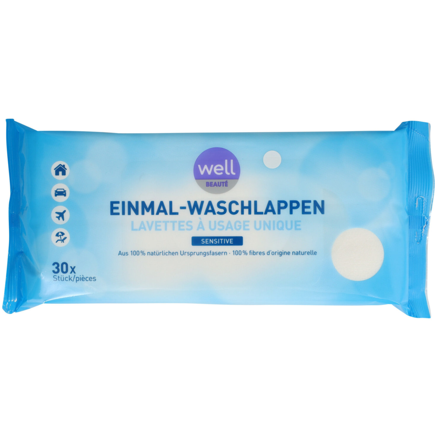 Fresh & Clean Einmal-Waschlappen
