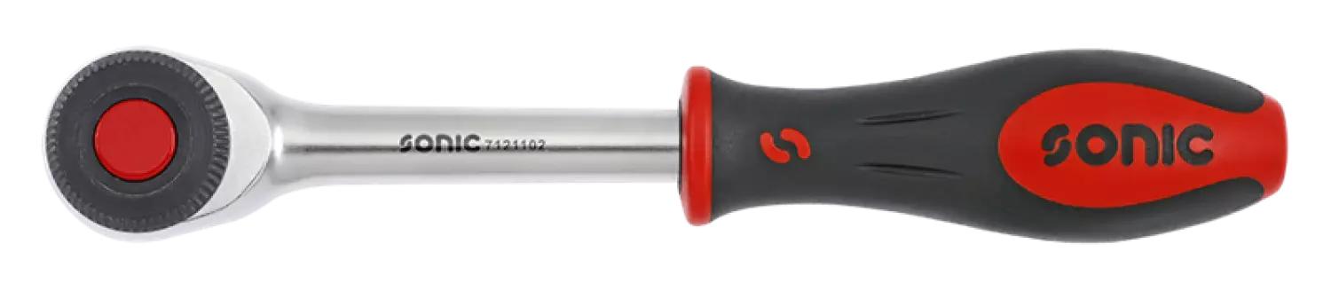 Sonic 7121102 Omschakelbare ratel met draaibare handgreep 3/8''