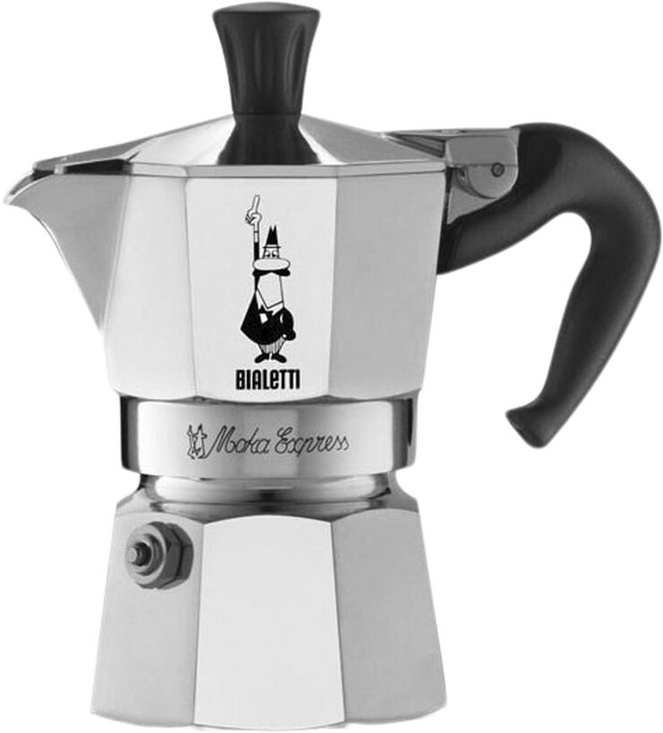 Bialetti MOKA EXPRESS 1 KOP/60ml Sølv