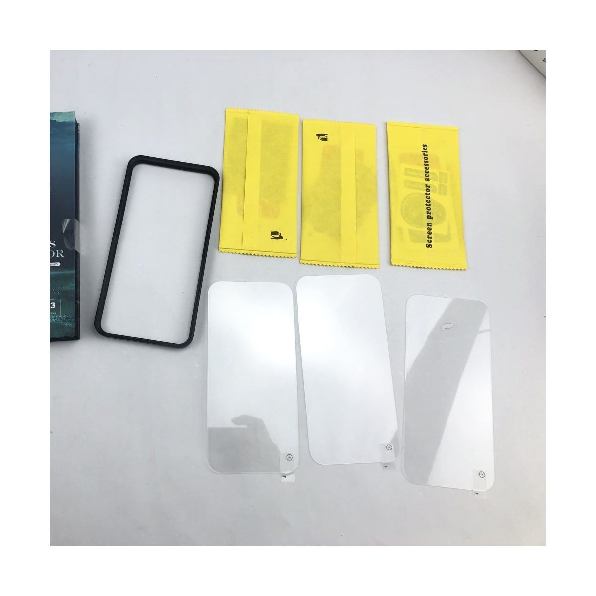 HD herdet glassfilm av aluminiumslegering Fullt deksel Fallsikkert for iPhone Gjennomsiktig iPhone 14 Pro