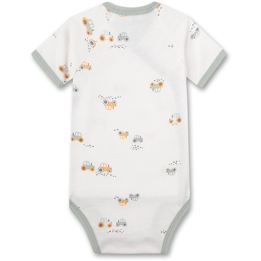 Sanetta Wickelbody Traktor offwhite