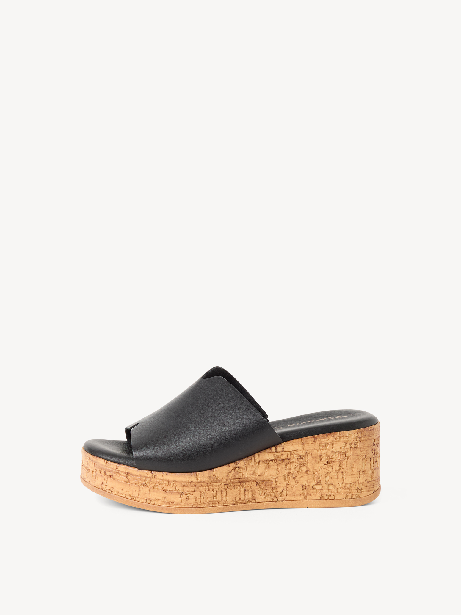 Leren Slipper - zwart