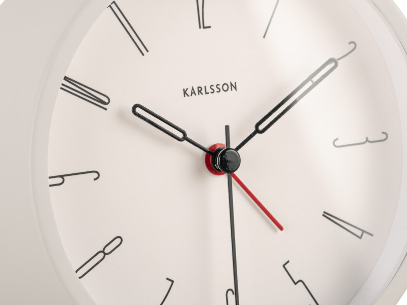 Alarm Clock Belle Numbers KA5915BK Black