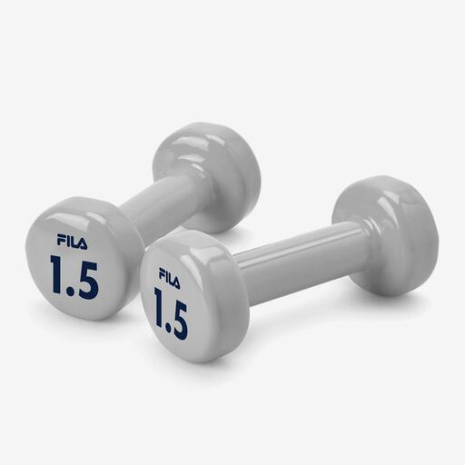 Remada com halteres de 1,5 kg