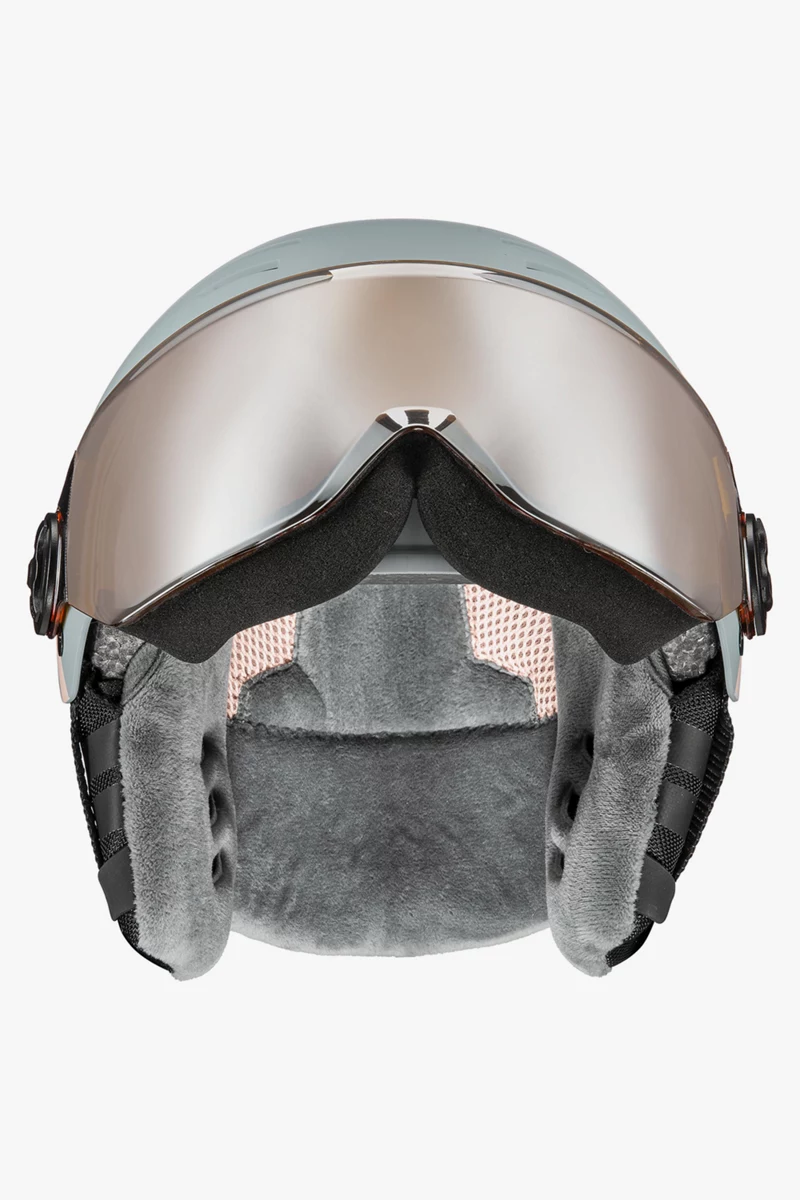 uvex rocket visor Kinder Skihelm
