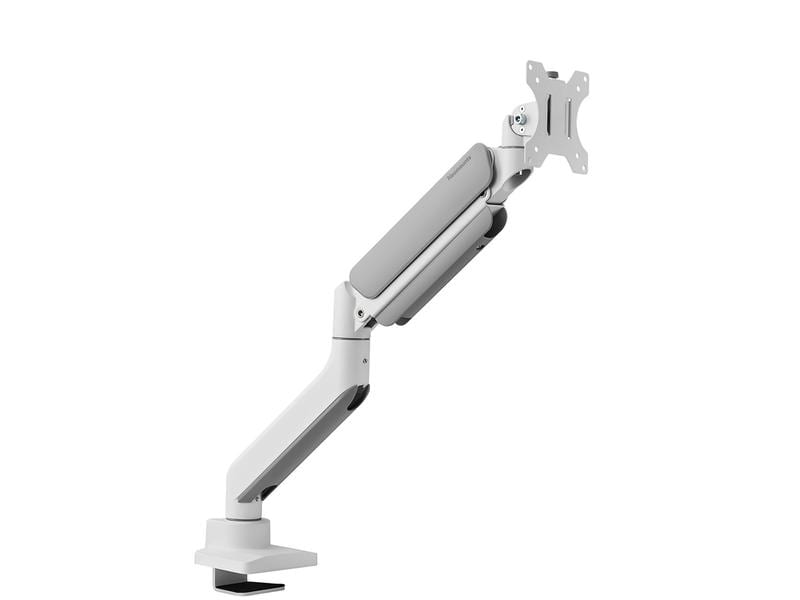 NEOMOUNTS Tischhalterung DS70PLUS-450WH1 bis 18 kg – Weiss Vollbewegliche Tischhalterung für 17-49